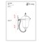 Z-Lite Armstrong Outdoor Wall Light, Bronze & Clear Waterglass 533S-RBRZ - alternate 2
